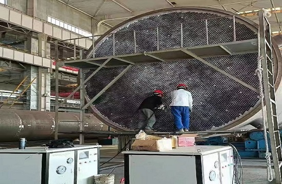胀管工程现场